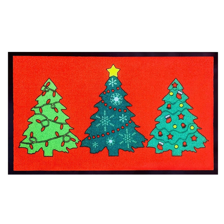 Seasonal Welcome Doormat Bowlift