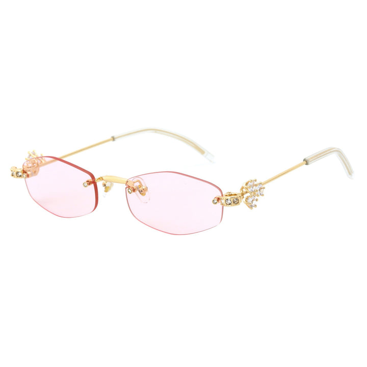 Ladies Designer Sunglasses with Luxurious Embellishments Bowlift