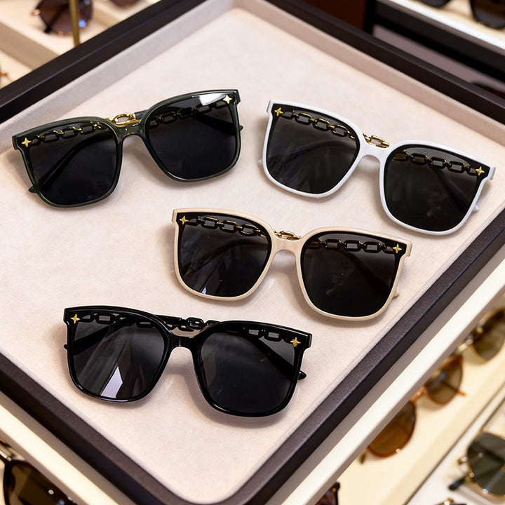 Stylish Oversized Frame Sunglasses Bowlift