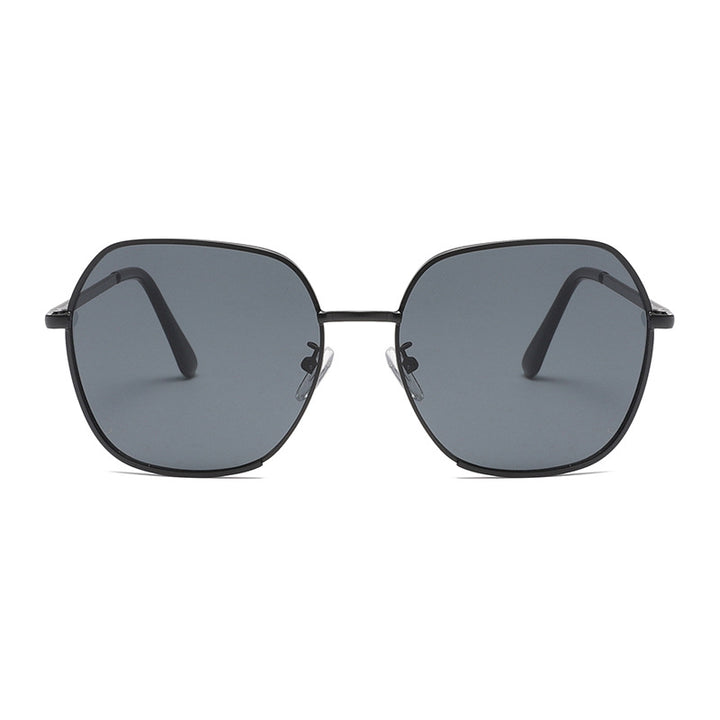 Women Elegant oversized Sunglasses with high-quality metal frame and UV protection Bowlift