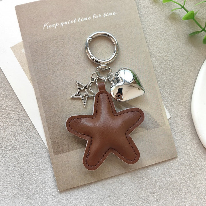 Keychain with star and heart design Bowlift