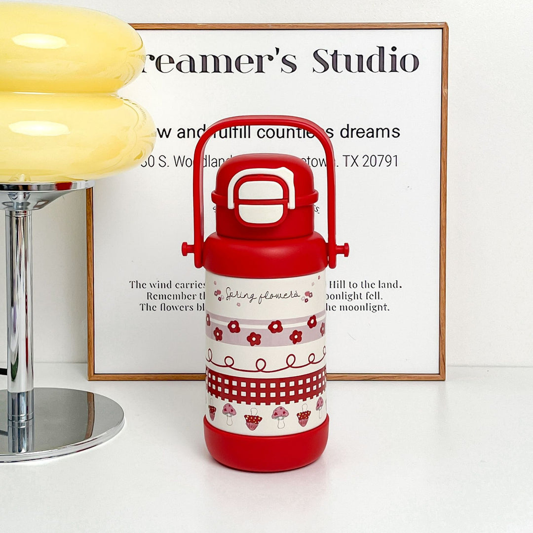Ladies Insulated Thermos Bottle with Cute Animal Design Bowlift