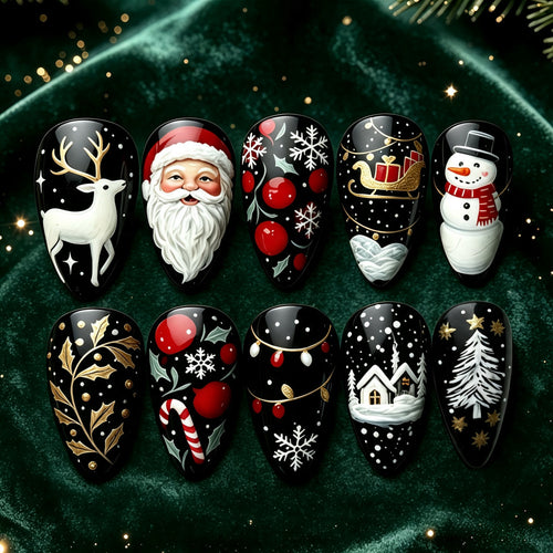 Christmas Nails Bowlift
