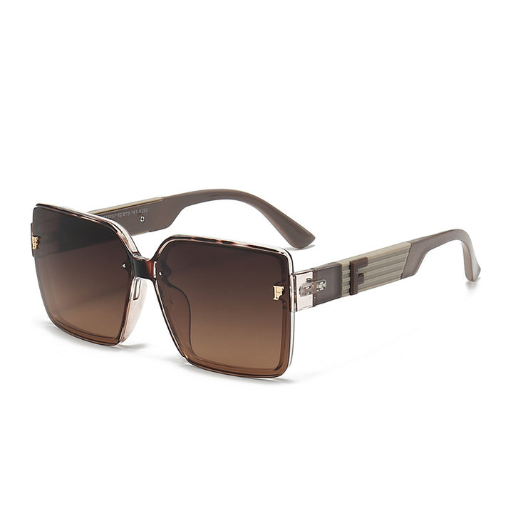 Women square sunglasses with luxurious frame and polarized lenses Bowlift