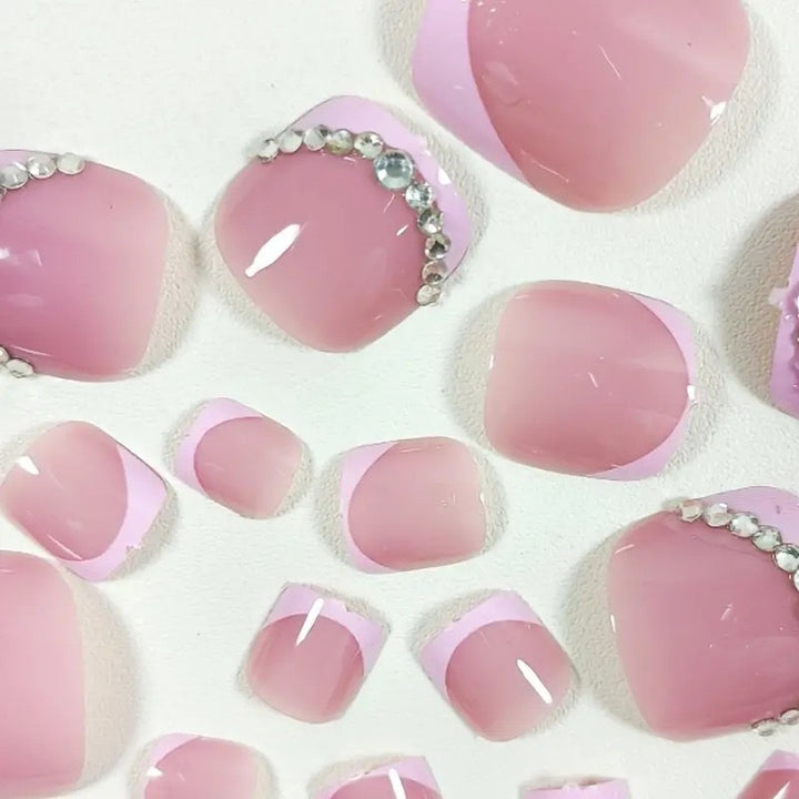 Nail art set with elegant design and glitter accents Bowlift