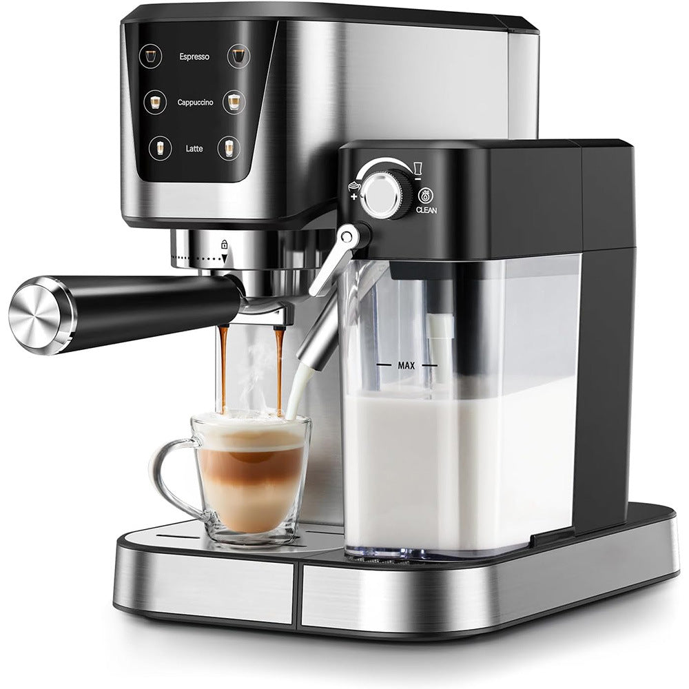 High-performance espresso machine with integrated milk frother and precise brewing temperature control Bowlift