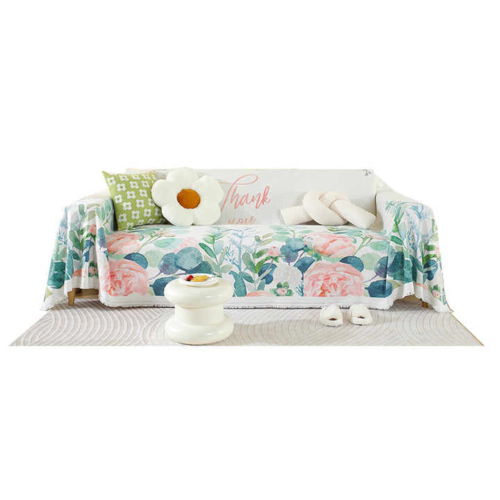 Premium Textured Sofa Throw Cover