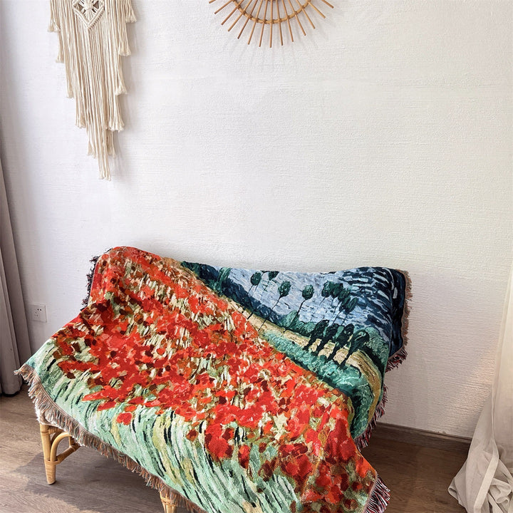 Artistic Tapestry Throw Blanket