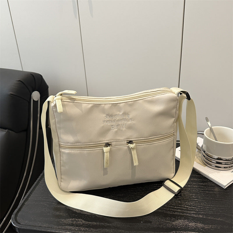 Versatile Nylon Crossbody Bag Bowlift