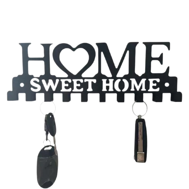 Wall coat rack with heart motif Bowlift