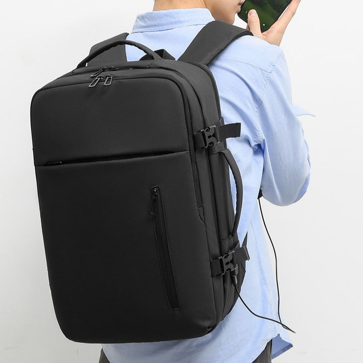 Multi-Compartment Ergonomic Laptop Backpack Bowlift