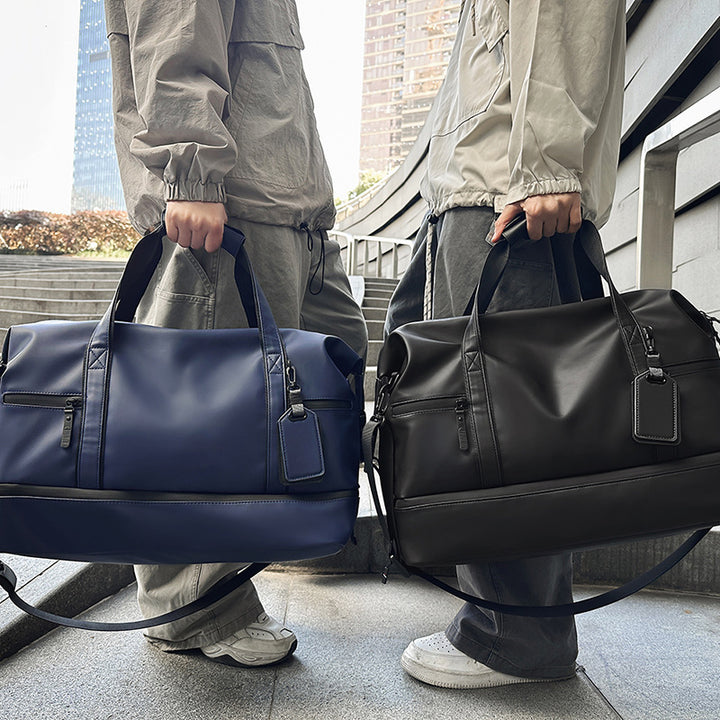 Functional travel bag with multiple compartments Bowlift