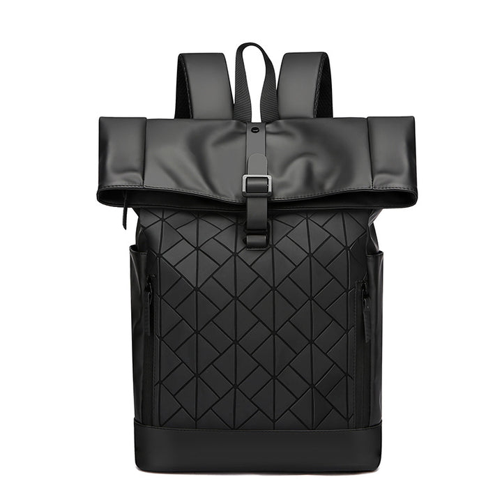 Modern Geometric Pattern Backpack Bowlift
