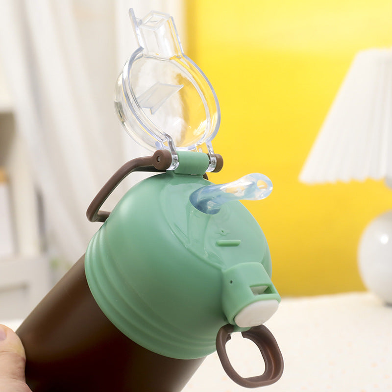 Practical water bottle with removable carrying device Bowlift