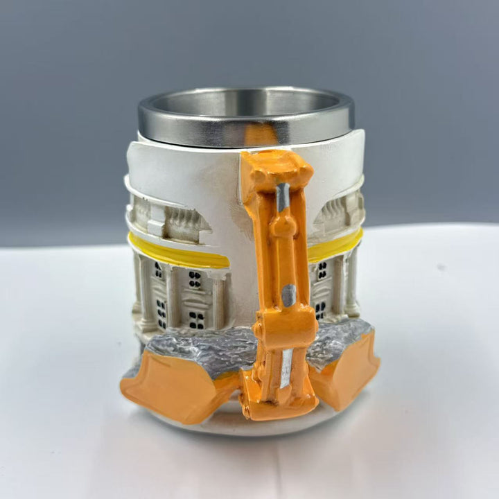 Creative Construction Worker Mug Bowlift