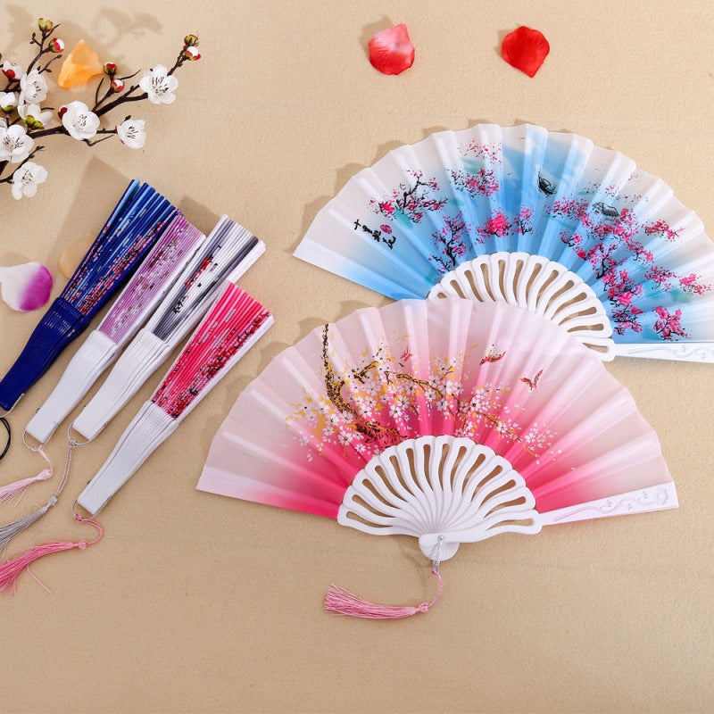 Ladies Folding Fan Bowlift