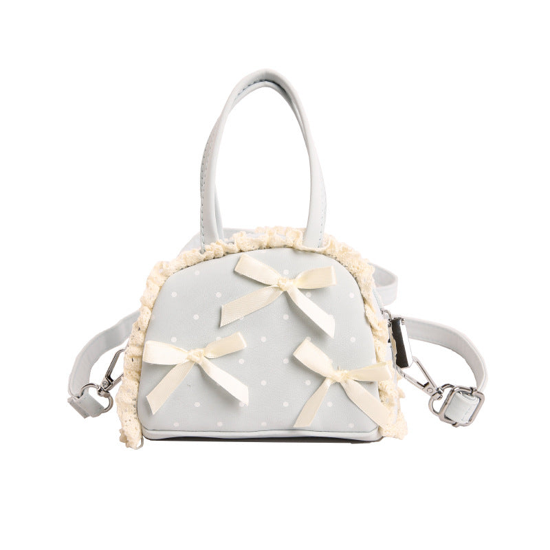 WoCharming Bow-Embellished Everyday Handbag Bowlift