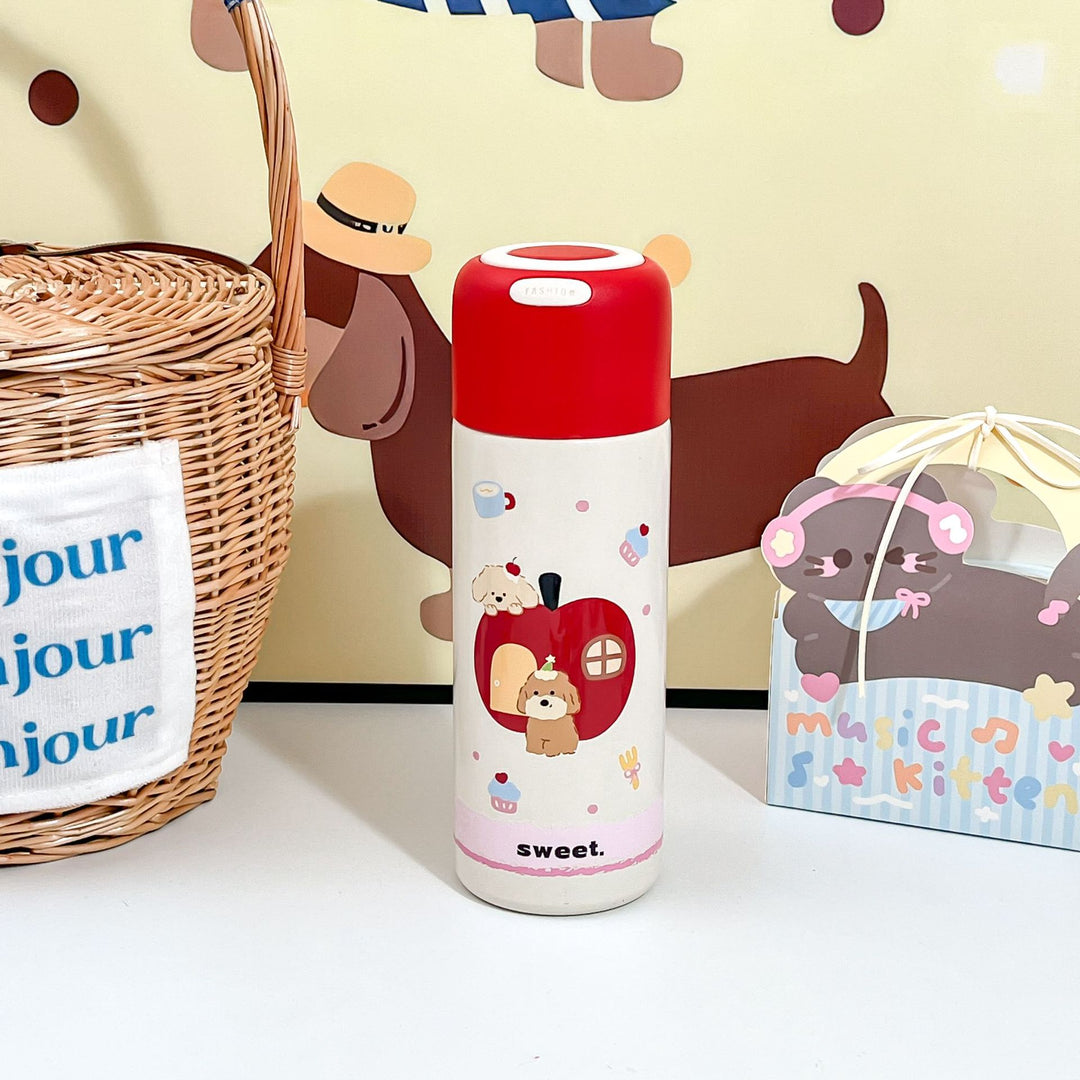 Ladies Insulated Drinking Bottle with Cute Design Bowlift