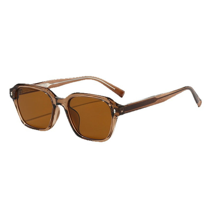 Women's fashionable sunglasses with square frame and UV protection Bowlift