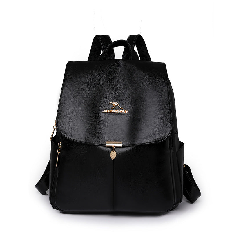 Stylish Leather Backpack