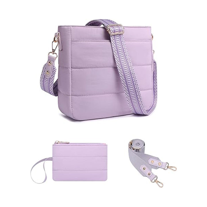 Versatile crossbody bag with detachable card case Bowlift