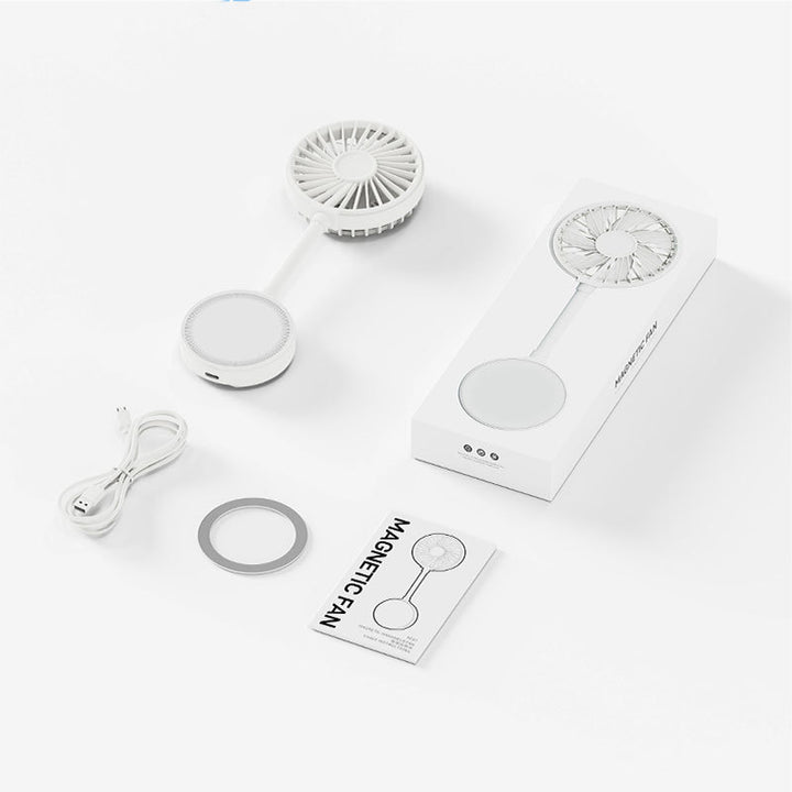 Women's portable smartphone fan with flexible holder Bowlift