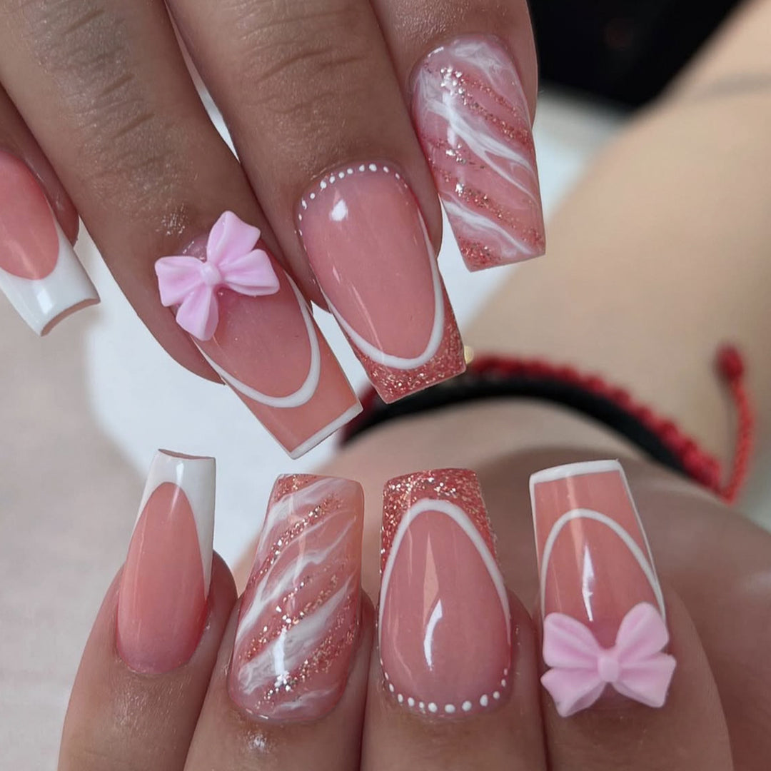 Decorative 3D Nail Art Extensions Bowlift 1789713022