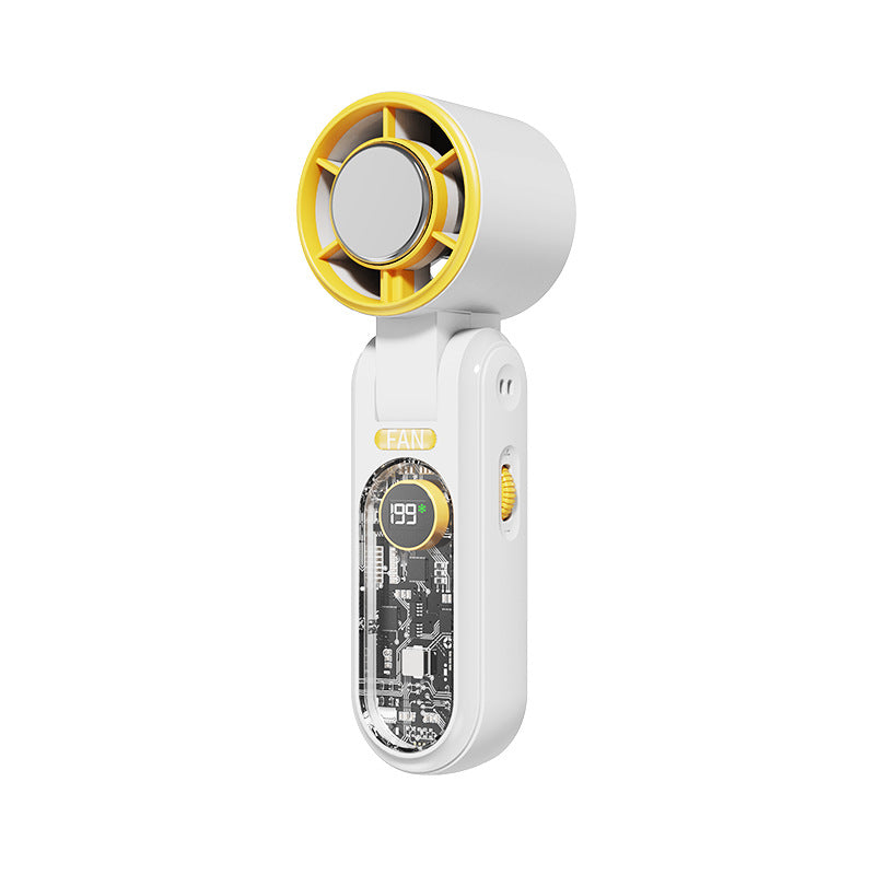 Women's portable multifunction fan with digital display Bowlift
