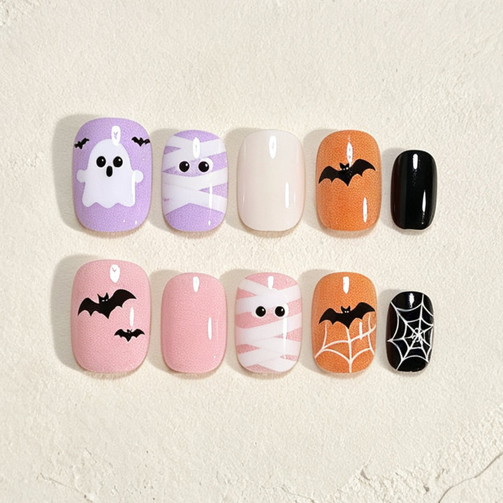 Creative Nail Art Set with Halloween Motifs Bowlift