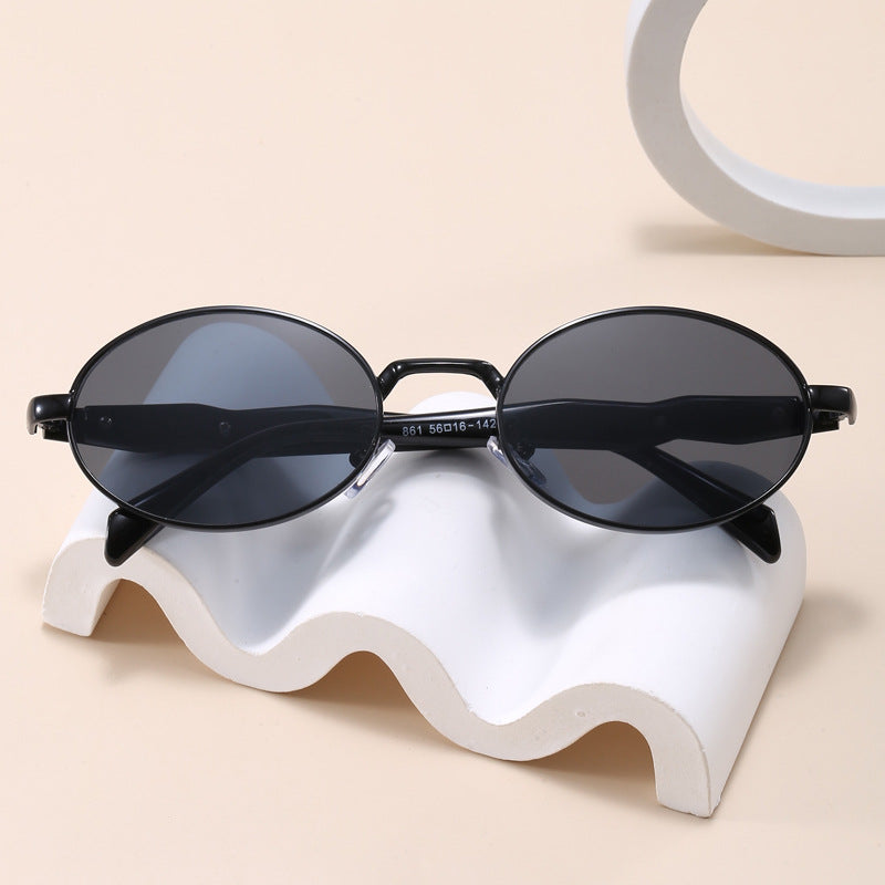 Fashionable Sunglasses In Elegant Oval Design Bowlift 1787127969
