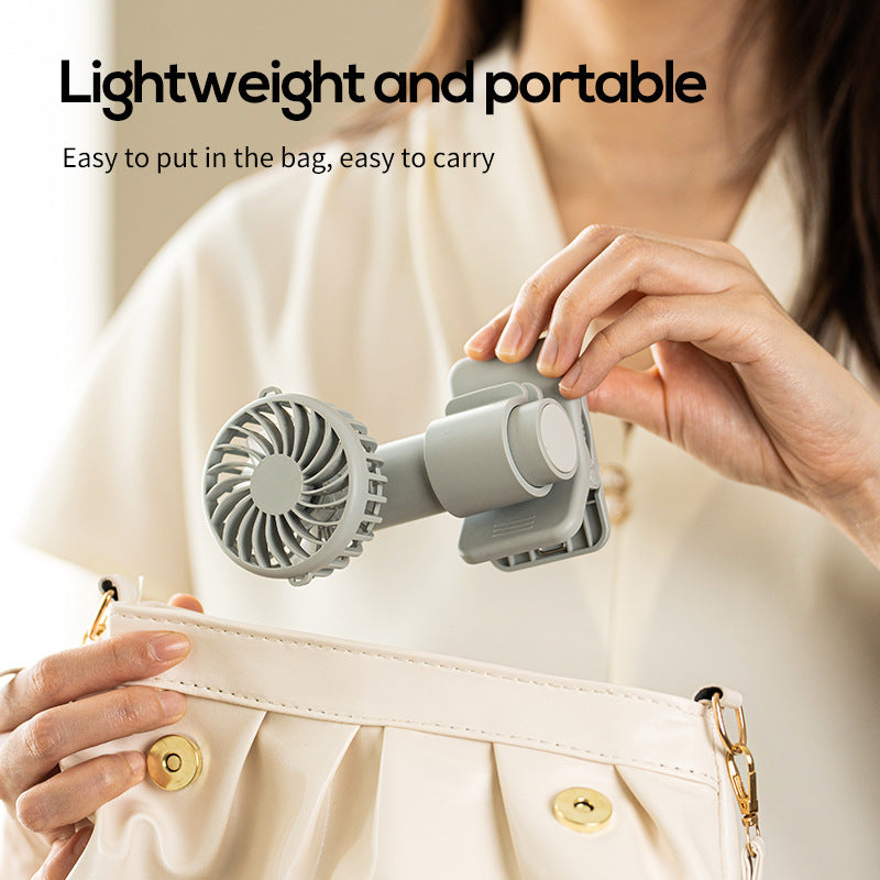 Unisex Compact Wall-Mounted Mini Fan Bowlift