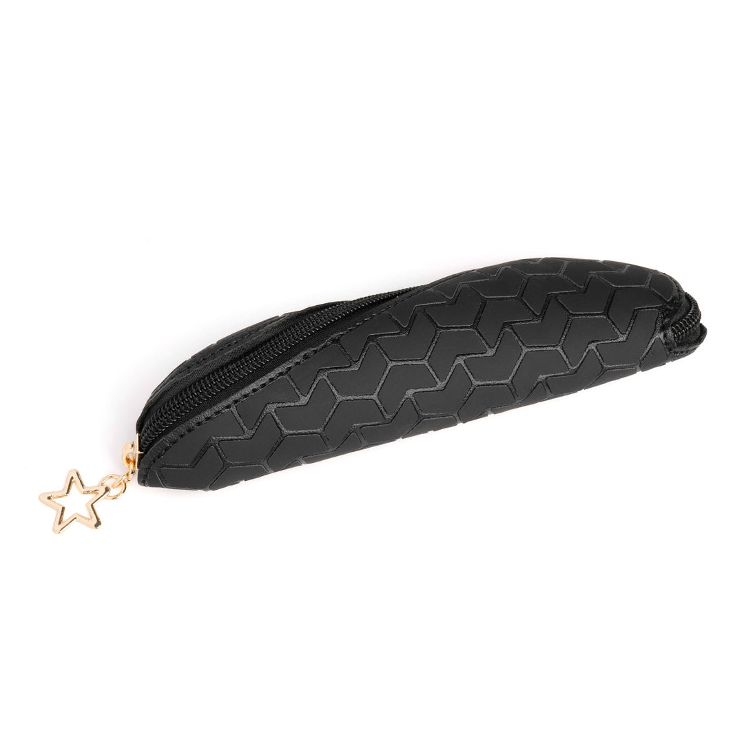 Stylish Geometric Patterned Pencil Case Bowlift