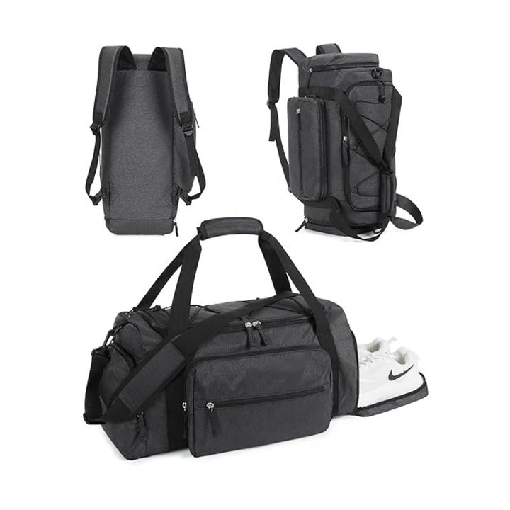Versatile sports and travel bag with adjustable straps Bowlift