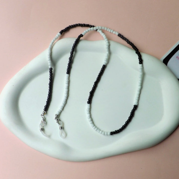 Fashionable Bead Glasses Chain Bowlift