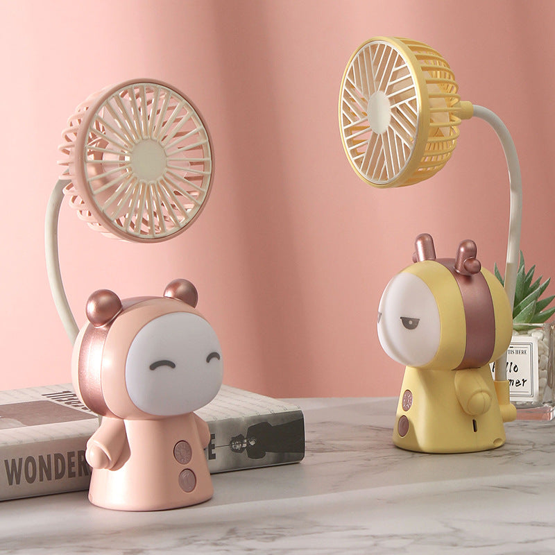 Women creative portable mini fan in animal design Bowlift
