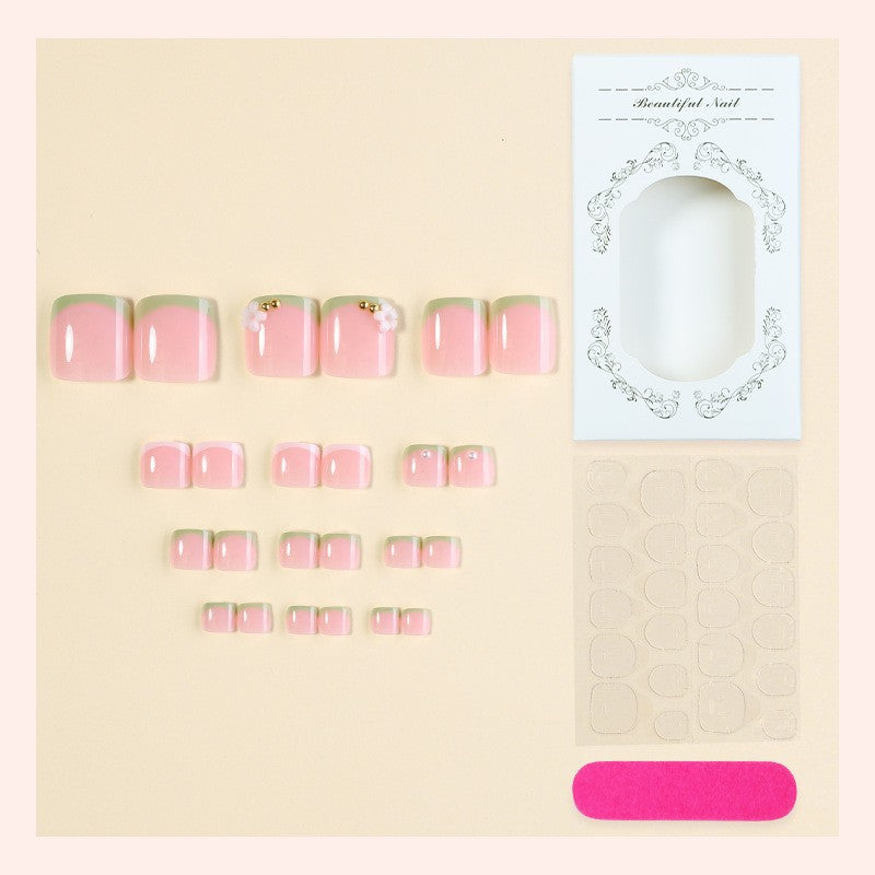 Elegant Press-On Nail Art Set Bowlift 1788495574