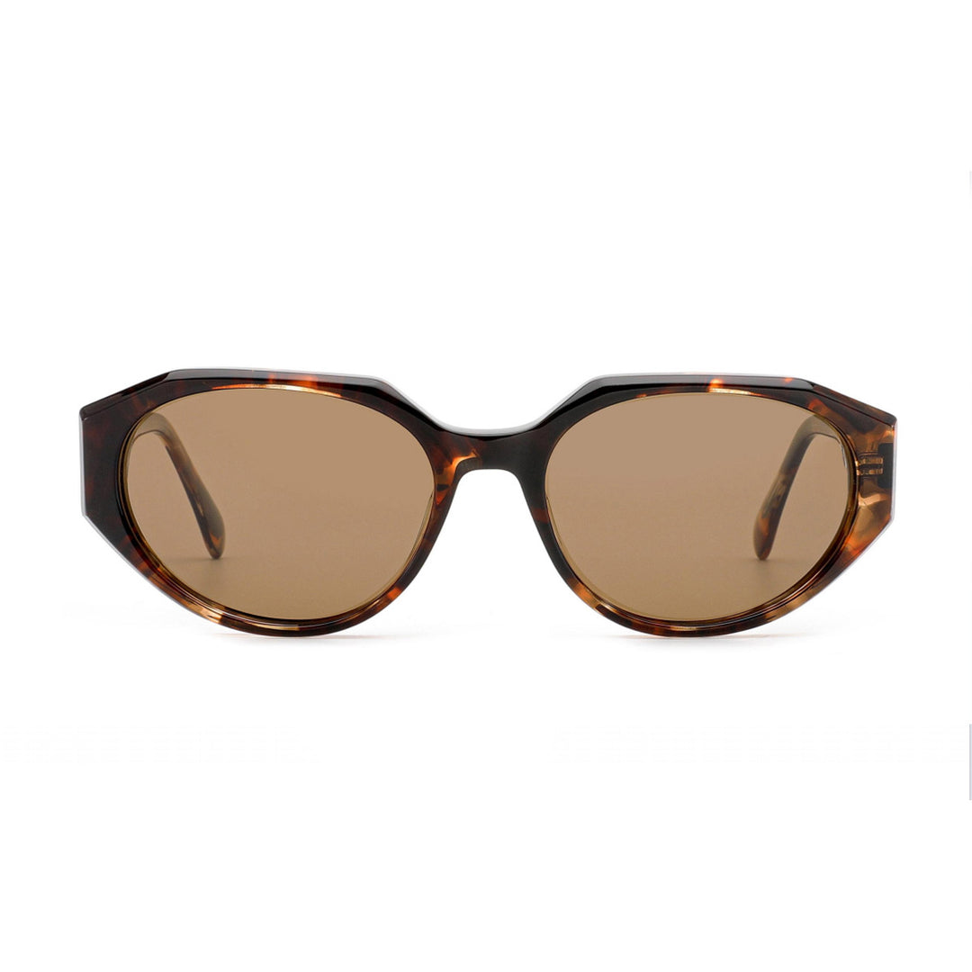 Women's sunglasses in a modern, transparent design with advanced Bowlift lenses