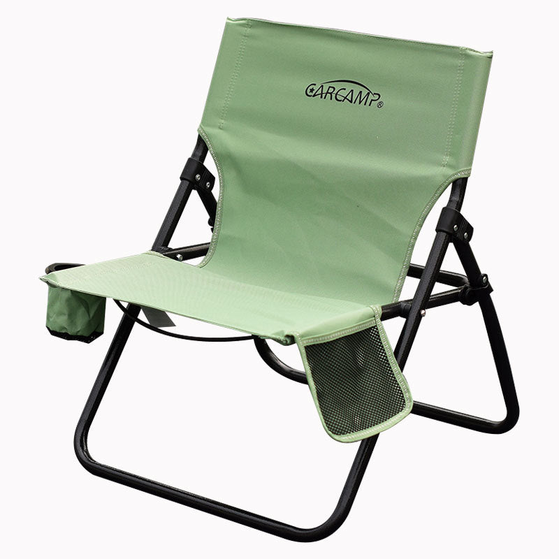Women Comfortable Folding Chair with Cup Holder Bowlift