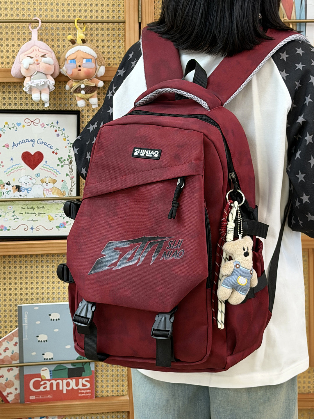 Urban Multi-Compartment School Backpack