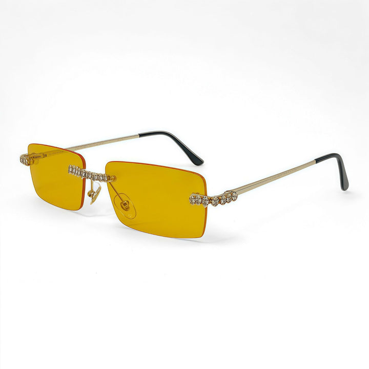 Ladies Fashion Sunglasses in extravagant design with sparkling frame Bowlift