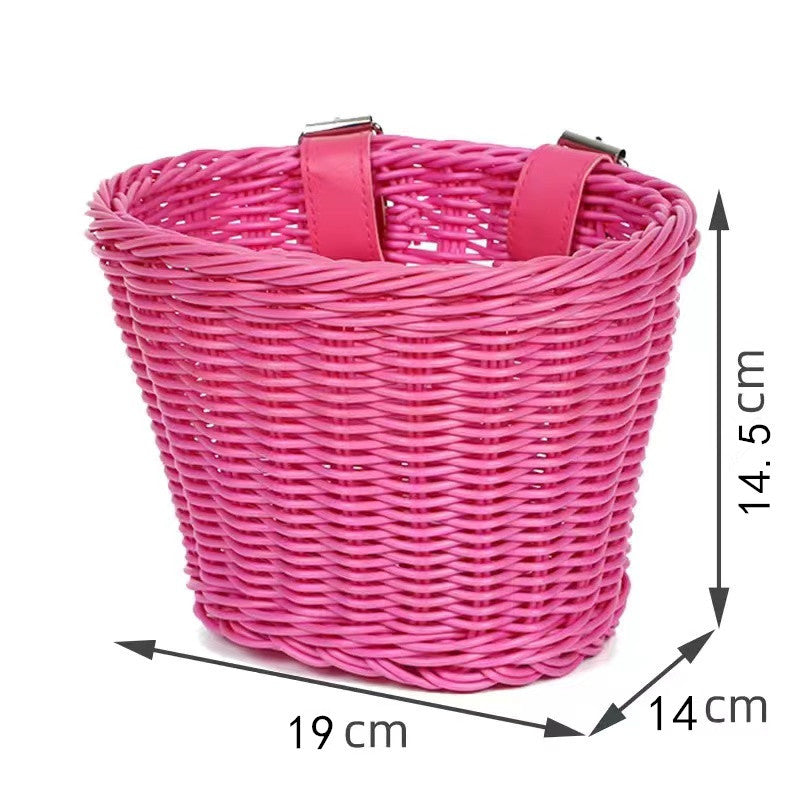 Stylish Bicycle Front Storage Basket Bowlift
