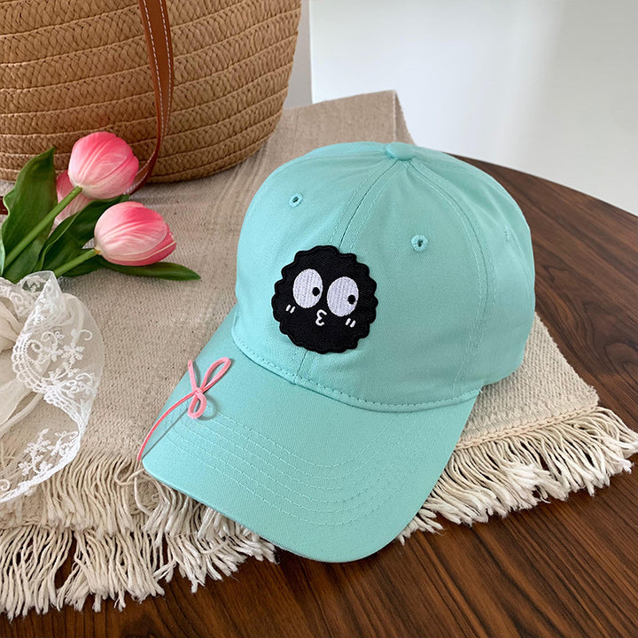 Embroidered Flower Cap
