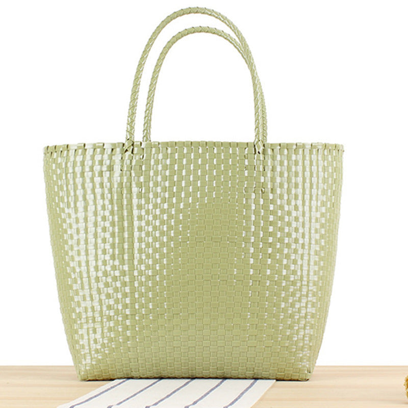Stylish Beach Bag Made of High-Quality Woven Material Bowlift