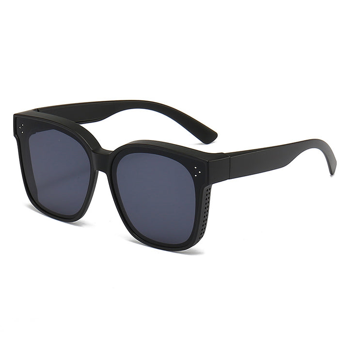 Women's fashionable square sunglasses with innovative ventilation system Bowlift