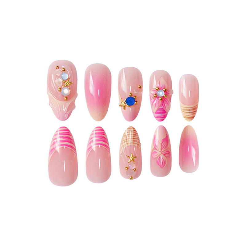 Glamorous Stiletto Nail Extensions Bowlift
