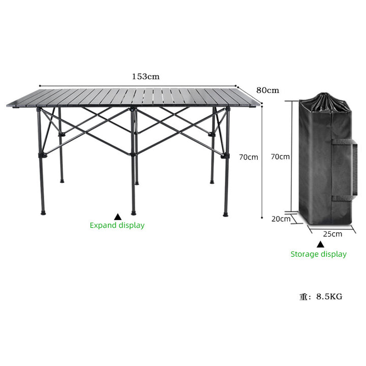 Ladies Folding Picnic Table Bowlift
