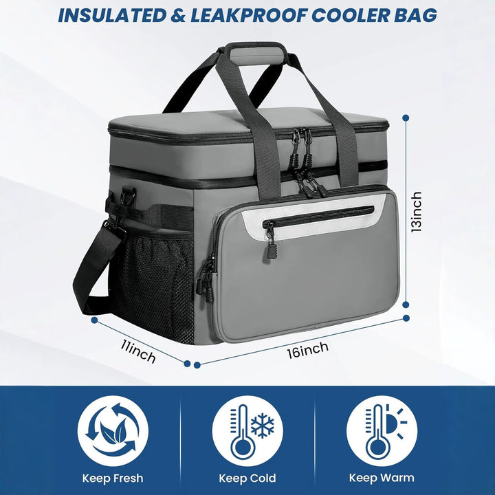 Ladies multifunctional cooler bag with organizer Bowlift