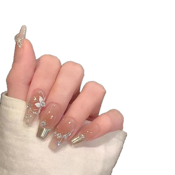 Decorative Glam Faux Nail Art Bowlift