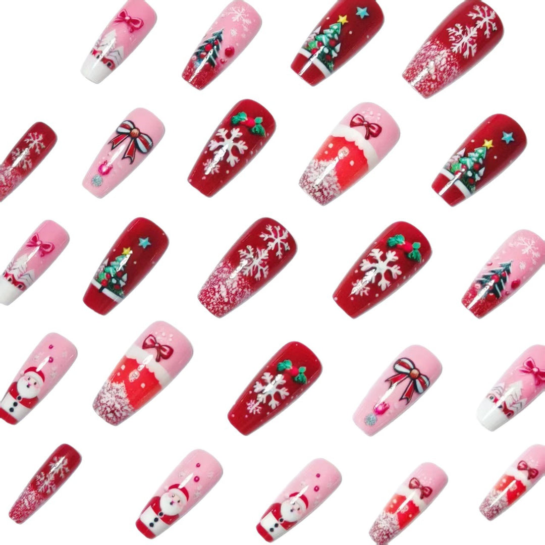 Holiday-Themed Nail Art Bowlift