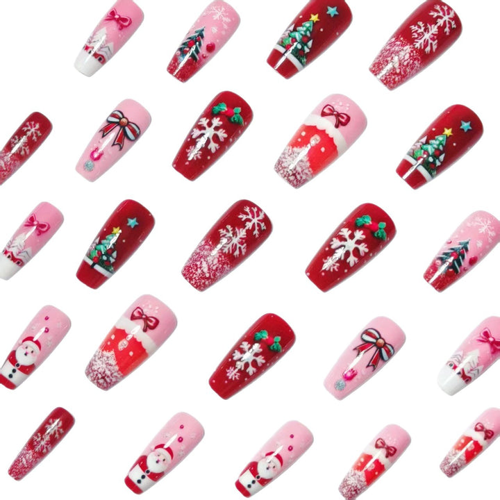 Holiday-Themed Nail Art Bowlift